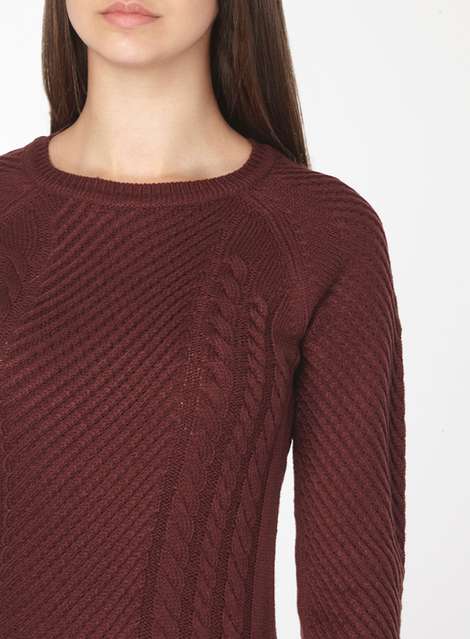 **Tall Berry Cable Detail Jumper